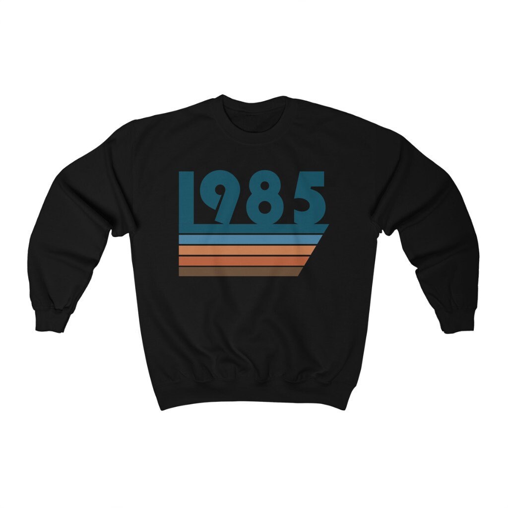 1985 Sweatshirt: Unisex Crewneck, Retro Birthday Gift - Etsy