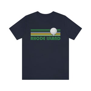 Golf Rhode Island T-Shirt - Retro Golf Unisex Rhode Island Shirt