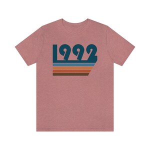 1992 Birthday T-Shirt: Soft Cotton Unisex Tee