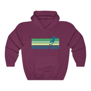Soccer Dad Hoodie - Retro Unisex Soccer Dad Hoodie Sweatshirt