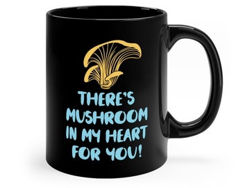 Funny Mushroom Coffee Mug, Cottagecore Gift