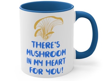 Funny Mushroom Coffee Mug, Cottagecore Gift