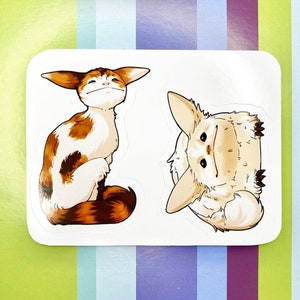 Tooka Cat Vinyl Stickers
