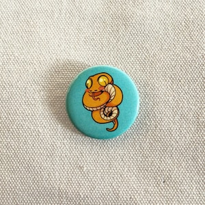 Snake Pinback Button