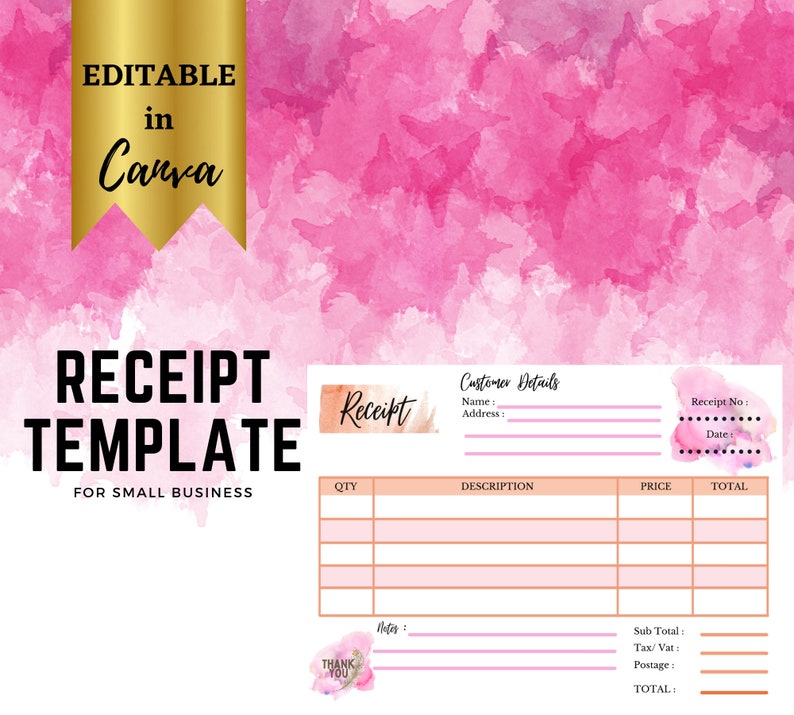 printable-receipt-template-business-canva-editable-a6-etsy