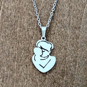 Mother and Child Pendant, Gift for Mom, Gift for New Mother, Gift for Wife, Expectant Mom Gift, Gift for Daughter, Mom Necklace