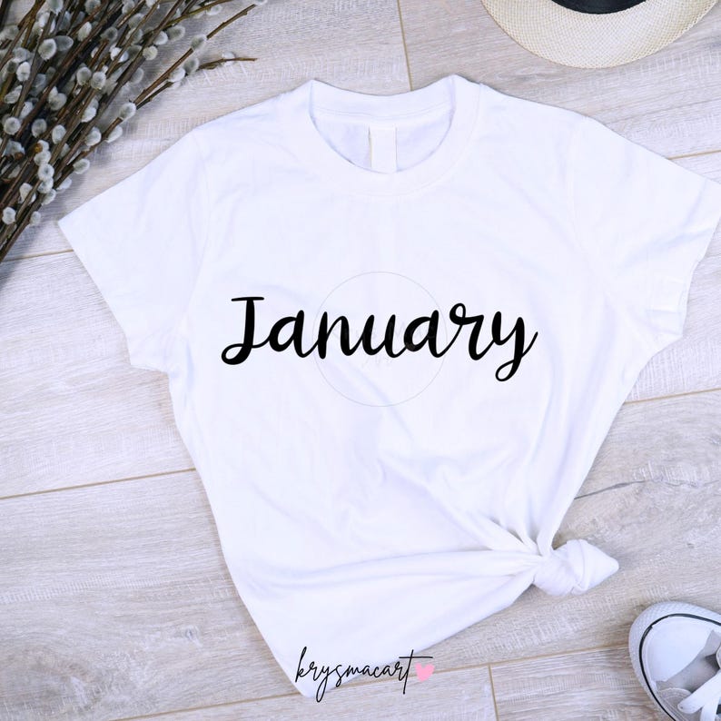 Months of the Year SVG Bundle, Months Label SVG, Png, Jpeg, Cut File - Etsy
