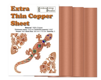 Copper Foil Packs For Embossing And General Craft