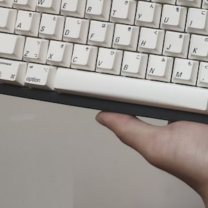Minimalist Mac-Style PBT Keycaps Set - 158 Keys, Cherry Profile, English/Japanese for Mechanical Keyboards