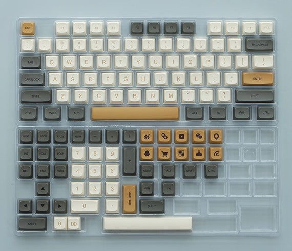 Mars PBT XDA Profile Keycap Set for Cherry MX Keyboards