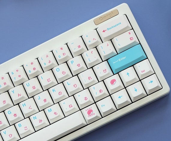 PBT Cherry Milkshake キーキャップ セット キーボード PBT Cherry Milkshake