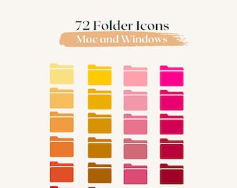 72 Ordner Icons für Mac und Windows | AsterPlanner