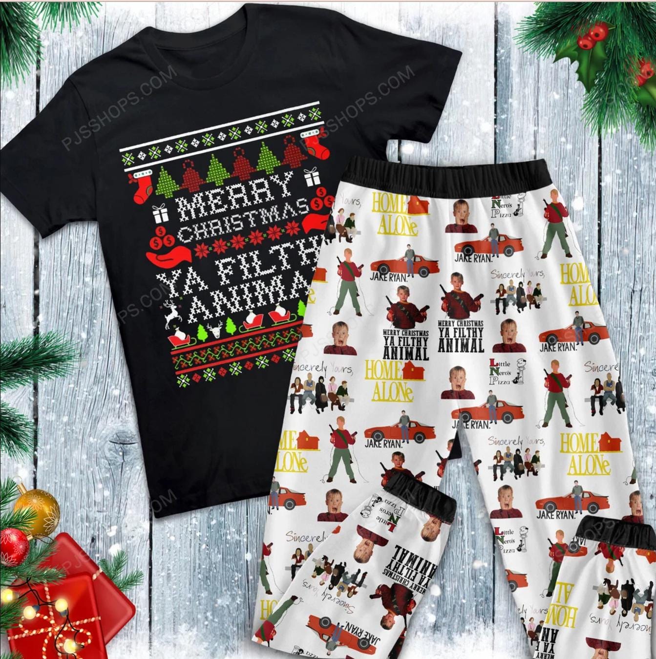 Home Alone Pajamas Etsy Canada