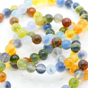 Indian Agate Beads in Bulk: Versatile & Colorful – RainbowShop for Craft
