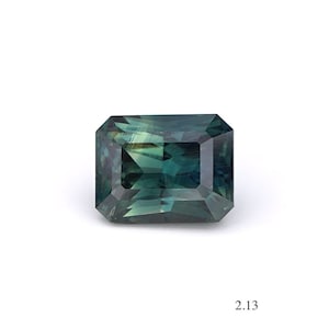 Parti Sapphire- 2.13 Ct - Rechthoek - 7.57x5.87x4.76 mm - Madagascar - Saffier voor verlovingsring - Natuurlijke saffieren