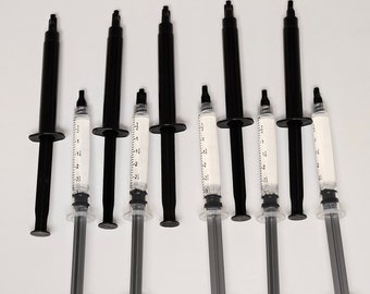 Five 44% CP Teeth Whitening Gel, 3ml Syringe,  Carbamide Peroxide Teeth Whitening Gel, Teeth Whitening Gel Syringes, Professional Teeth Pens