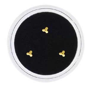 Gold Tooth Gem, 3pc Tooth Gem, Dental Teeth Jewelry,  Teeth Gems, Fashion Tooth Decoration, RARE Find Tooth Gem, Tooth Gem Kit, Gold Gem