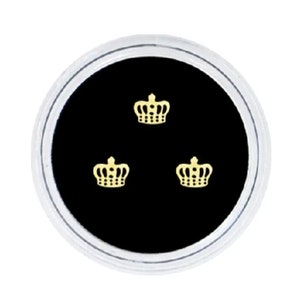 Gold Crown Tooth Gem,  Dental Teeth Jewelry,  Teeth Gems,  3pc Tooth Gem, Flower Tooth Gem,  Tooth Gem Kit, Crown Tooth Gem