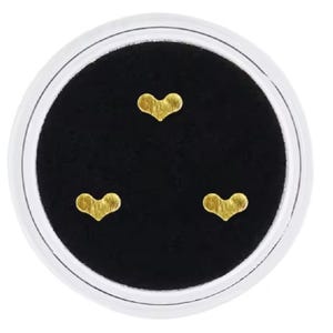 Heart Tooth Gem, 3pc Tooth Gem, Dental Teeth Jewelry,  Teeth Gems, Fashion Tooth Decoration, Tooth Gem Kit, Swarovski Tooth Gem, Gold Heart