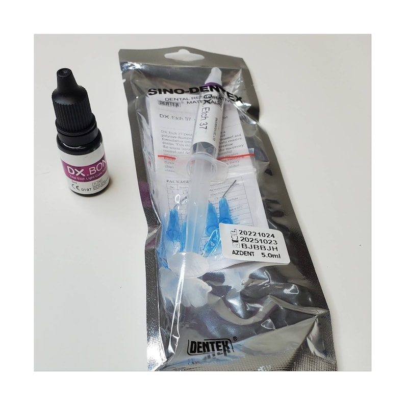 Tooth Gem Adhesive, Tooth Gems, DX Bond, Dentex Bonding Resin, Etch Gel