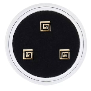 Gold Geometric Tooth Gem, 3pc Tooth Gem, Dental Teeth Jewelry,  Teeth Gems, Fashion Tooth Decoration, Square Tooth Gem, Tooth Gem Kit,Gold