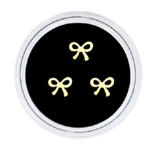 Gold Bow Tooth Gem, 3pc Tooth Gem, Dental Teeth Jewelry,  Teeth Gems, Fashion Tooth Decoration, Ribbon Tooth Gem, Tooth Gem Kit, Bow Gem