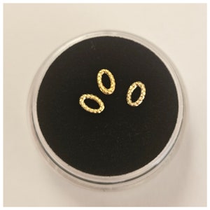 Gold Tooth Gem, 3pc Tooth Gem, Dental Teeth Jewelry,  Teeth Gems, Fashion Tooth Decoration, RARE Find Tooth Gem, Tooth Gem Kit, Gold Gem