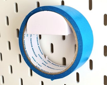 Halter Klebebandrollen für Ikea Skadis Pegboard - Verschiedene Größen und Farben - Lochwand