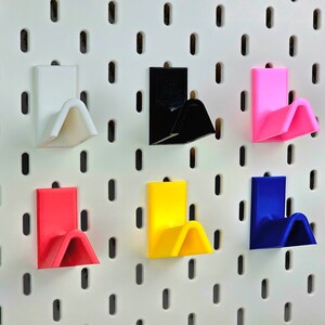 Glasses holders in various colors
