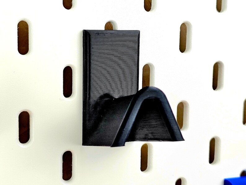 Blackglasses holder for ikea skadis pegboard