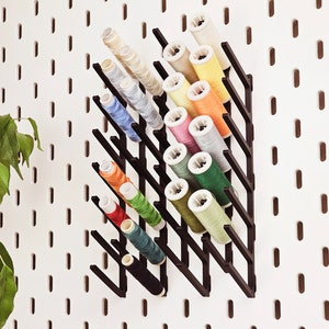 2 PCS - Sewing Thread Rack 32-Spool , Wall-Mounted Sewing Thread Holder  with Hanging Tools - Sewing Machines & Sergers - Miami, Florida