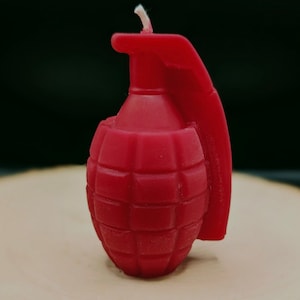 Grenade Candle Beeswax
