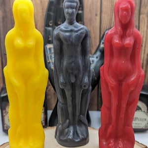 Figure Ritual Candles Beeswax