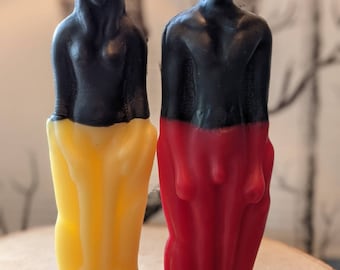 Figure Reversal Ritual Candles Beeswax