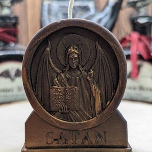 Lilith OR Satan Sigil Candles
