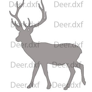 Deer DXF File