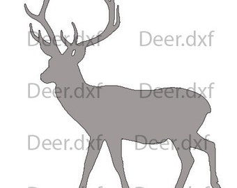 Deer DXF File