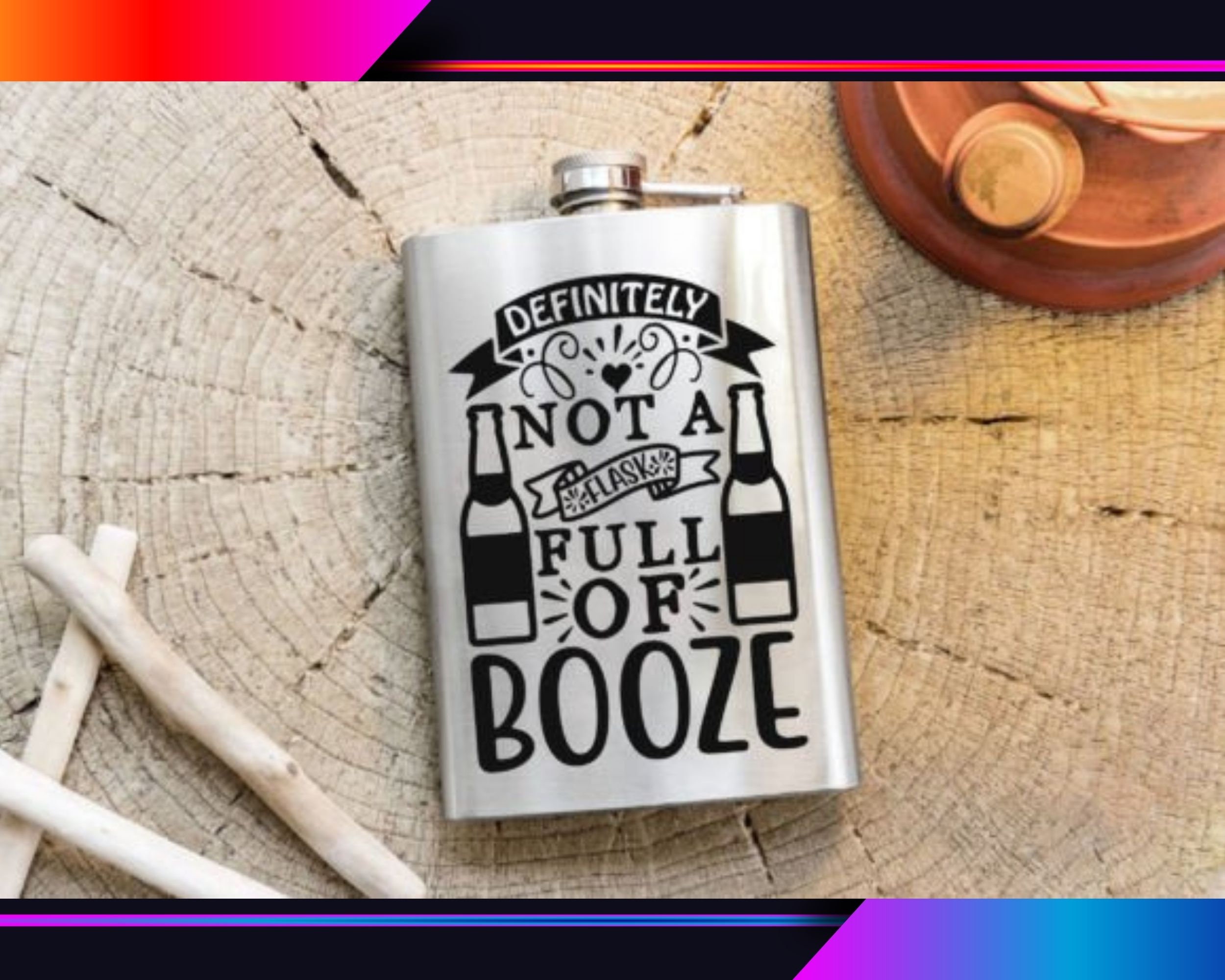 Flask Svg Bundle Alcohol Quotes Svg Drinking Quotes Svg Etsy