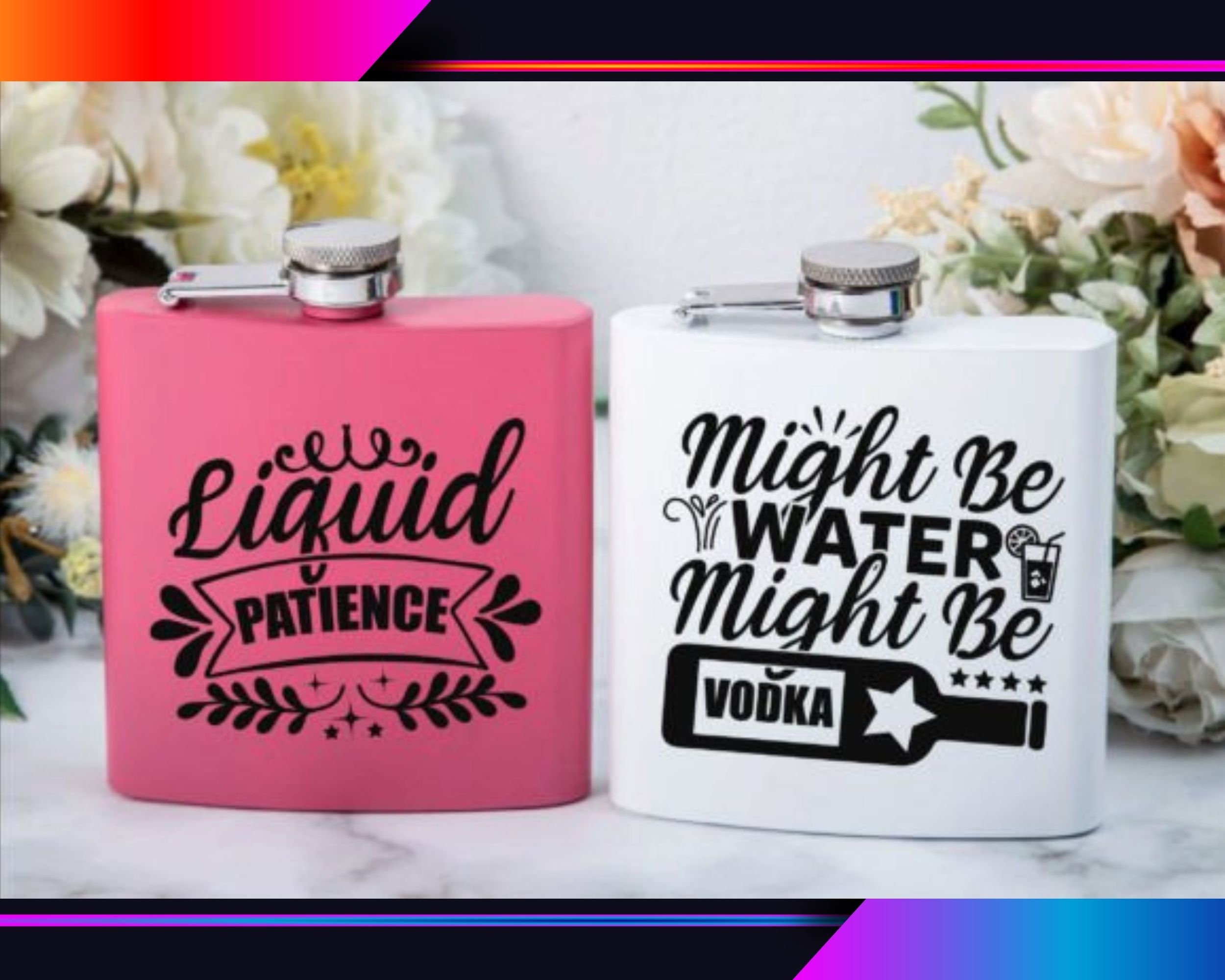 Flask Svg Bundle Alcohol Quotes Svg Drinking Quotes Svg Etsy Canada