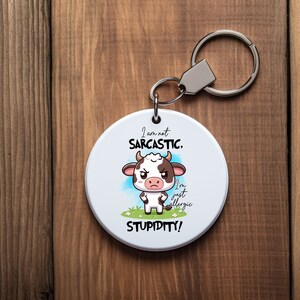 Funny Sarcastic Animal Quotes PNG Bundle: Sublimation Designs image 8