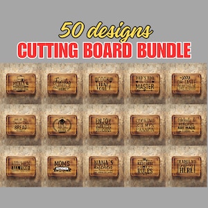 Cutting Board Quotes SVG Bundle: Kitchen & Cooking Designs (Digital Download)