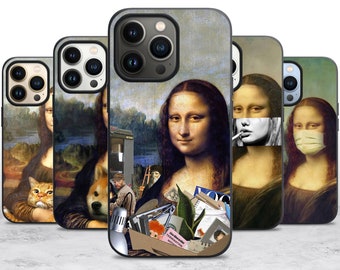 Fine Arts Mona Lisa Phone Case Case for iPhone 17 Air 16 16E 15 Case for Samsung S25 S24 A55 A35 A16 Case for Pixel 10
