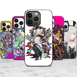Japanese Anime Case for iPhone 16 16E 15 14 13 Pro Max Case for Samsung S25 S24 A55 A35 A16 Case for Pixel