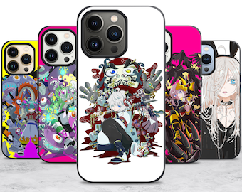 Japanese Anime Case for iPhone 17 Air 16 16E 15 Case for Samsung S25 S24 A55 A35 A16 Case for Pixel 10
