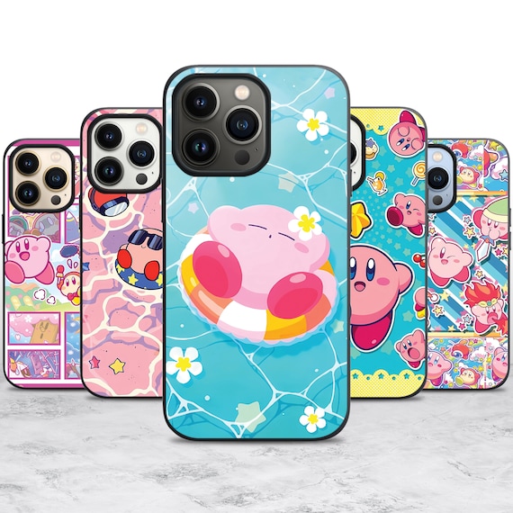 Kirby Cute Video game Hunter Case for iPhone 17 Air 16 16E 15 Case for Samsung S25 S24 A55 A35 A16 Case for Pixel 10