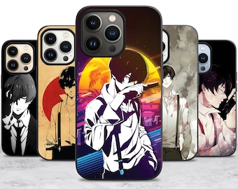 Japanese Anime Manga Case for iPhone 17 Air 16 16E 15 Case for Samsung S25 S24 A55 A35 A16 Case for Pixel 10