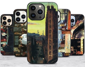 Modern Arts Realism Painting Phone Case for iPhone 17 Air 16 16E 15 Case for Samsung S25 S24 A55 A35 A16 Case for Pixel 10