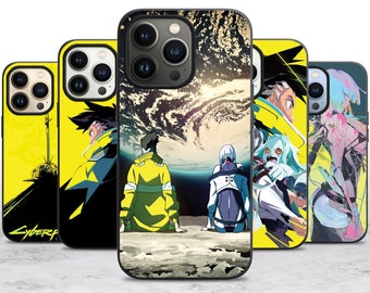 Cyberpunk Art Japan Anime Case for iPhone 17 Air 16 16E 15 Case for Samsung S25 S24 A55 A35 A16 Case for Pixel 10