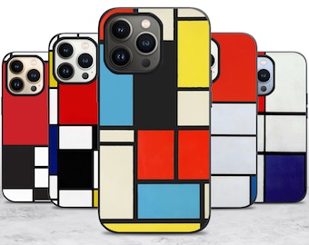 Modern Arts Painting Phone Case for iPhone 17 Air 16 16E 15 Case for Samsung S25 S24 A55 A35 A16 Case for Pixel 10