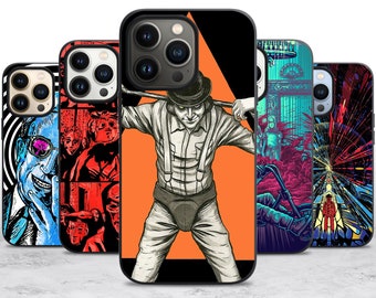 Kubrick Movie Phone Case for iPhone 17 Air 16 16E 15 Case for Samsung S25 S24 A55 A35 A16 Case for Pixel 10